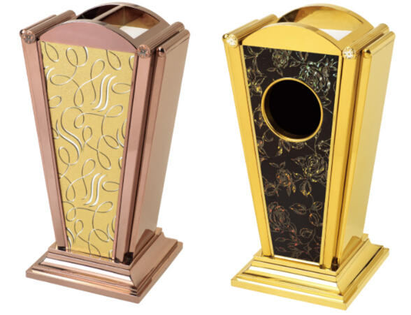 钛金室内垃圾桶