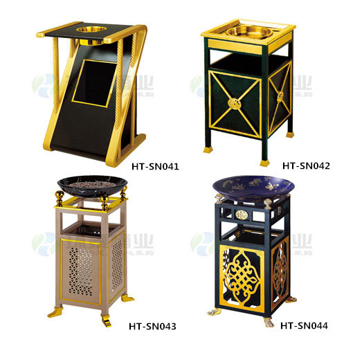 座地通花室内垃圾桶